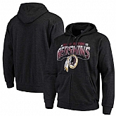 Men's Washington Redskins G III Sports by Carl Banks Perfect Season Full Zip Hoodie Charcoal,baseball caps,new era cap wholesale,wholesale hats